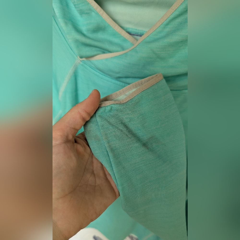Patagonia Sunshade Hoody Well Loved Teal Size Large - Picture 3 of 7